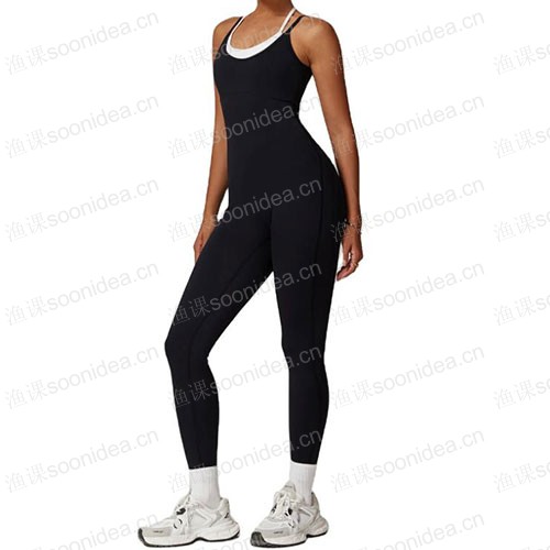 One piece yoga jumpsuit